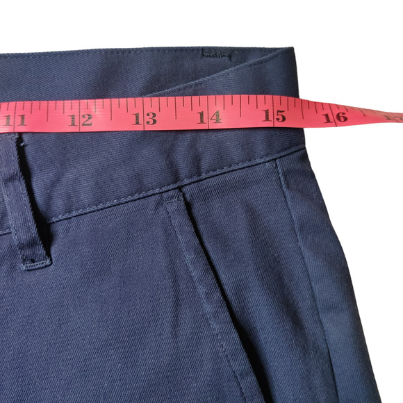 Taylor Stitch Slim Fit Organic Cotton Stretch Twill Chinos Navy Blue Size 31 - Picture 11 of 14